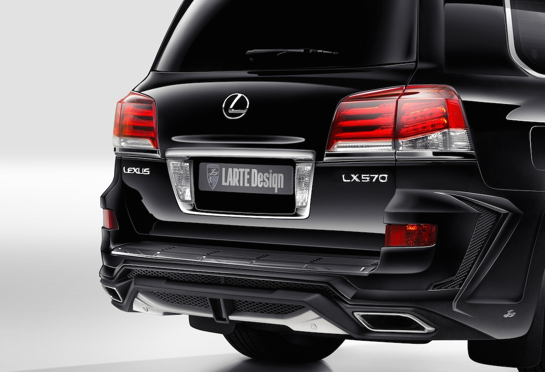 Оригинальный обвес Larte на Lexus LX570 - фото 7 - id-p7279673