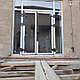 Входная дверь в дом из алюминиевого профиля, фото 2