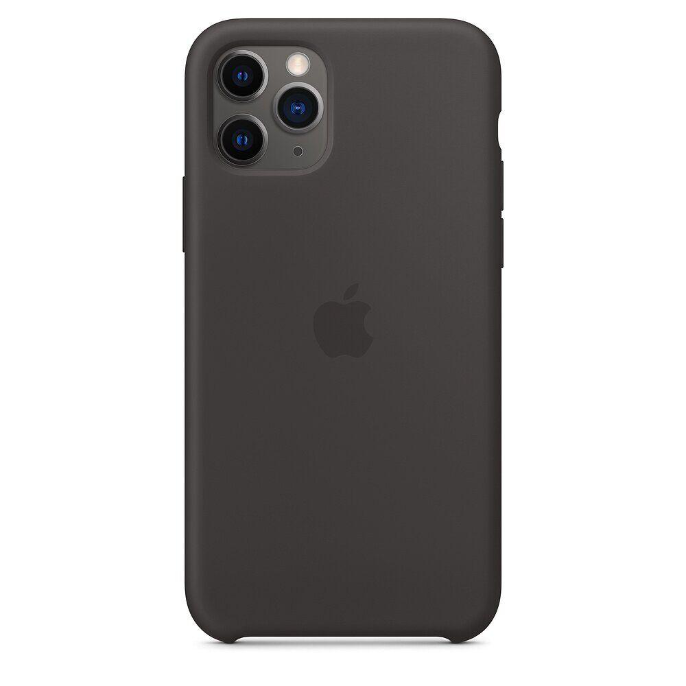 Силиконовый чехол для Apple iPhone 11 Pro Max (Black), фото 1