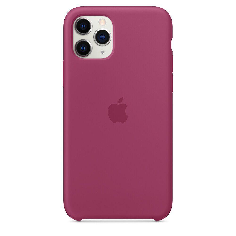 Силиконовый чехол для Apple iPhone 11 Pro Max (Pomegranate), фото 1