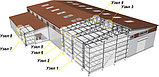 Изготовление каркасов из ЛМК зданий, ангаров, складов, производственных цехов, магазинов, сооружений, фото 2