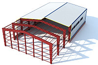 Изготовление металлоконструкций, стальных каркасов, легких металлоконструкций для быстровозводимых зданий