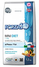 11717 Forza10 Mini Diet pesce, Форца10 диетический корм из рыбы для собак мелких пород, уп. 1.5кг.