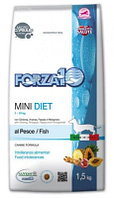 11717 Forza10 Mini Diet pesce, Форца10 диетический корм из рыбы для собак мелких пород, уп. 1.5кг.