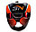 Боксерский шлем Шлем для тхэквондо санда муай тай боевых искусств (оранжевый), фото 3