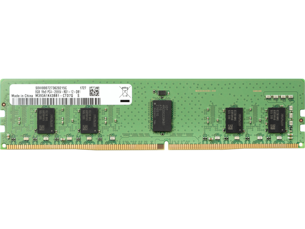 HP 3TK87AA модуль памяти DDR4-2666 DIMM 8 Гбайт