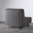 Кресло-кровать ЛИКСЕЛЕ Шифтебу темно-серый  ИКЕА, IKEA, фото 2