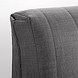 Кресло-кровать ЛИКСЕЛЕ Шифтебу темно-серый  ИКЕА, IKEA, фото 3
