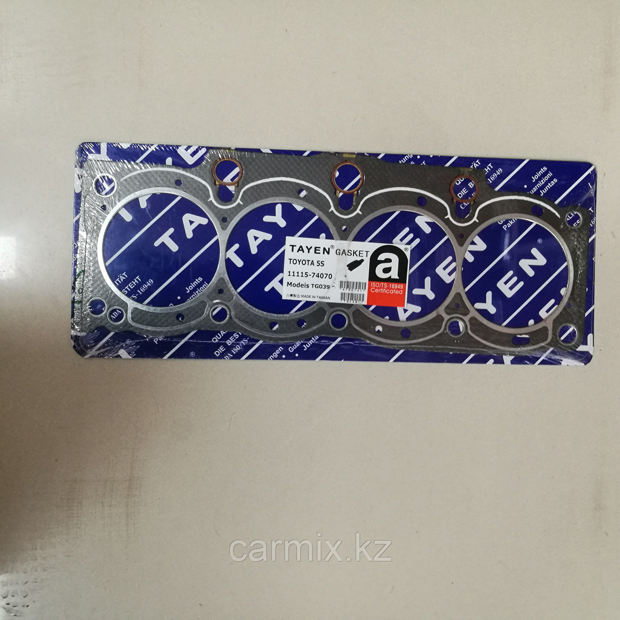 11115-74070/ TG039, Прокладка ГБЦ (графит) CARINA/CORONA/CELICA 3S-FE 90-96, TAYEN GASKET, TAIWAN
