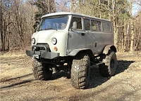 Болотоход на базе «УАЗ Буханка» 4x4