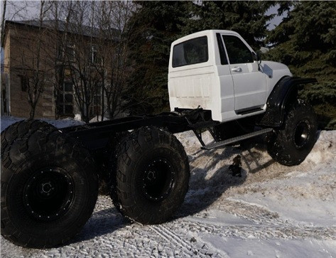 Болотоход на базе «УАЗ Cargo» и «УАЗ Profi» 6x6
