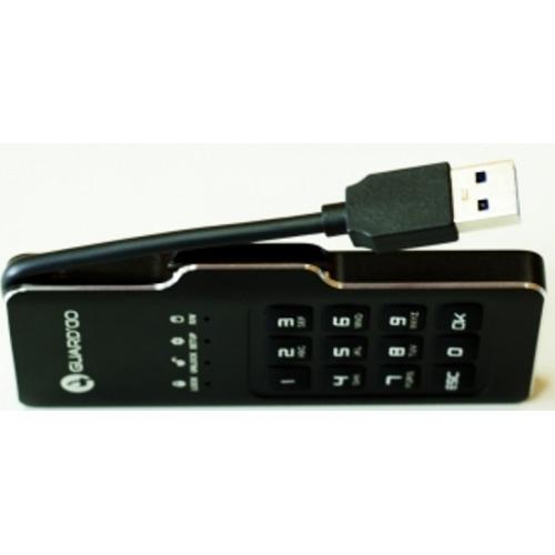 Компактный защищенный внешний USB диск GuardDo SSD 