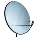 Антенна спутниковая, офсетная, параболическая, 0,9 м (90 см)