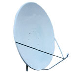Антенна спутниковая, офсетная, параболическая, 1,2 м (120 см)