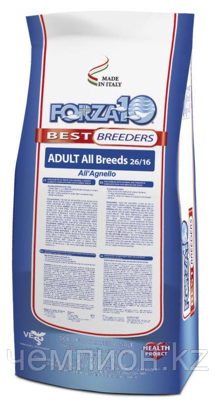104273 Forza10 Adult All Breed agn|mcaps (26|16), Форца10 корм для собак всех пород с ягненком, с микро. 20кг
