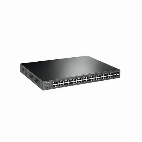 Коммутатор TP-Link T1600G-52PS(TL-SG2452P) (48 портов, Smart, 10/100/1000 Мбит/с, 4 порта 1000Base-X SFP, - фото 1 - id-p74055471