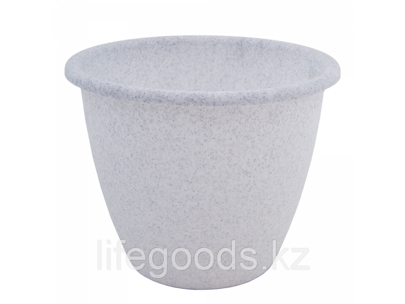 Вазон "Верона" 15*11,5см. (белый флок) 101201293
