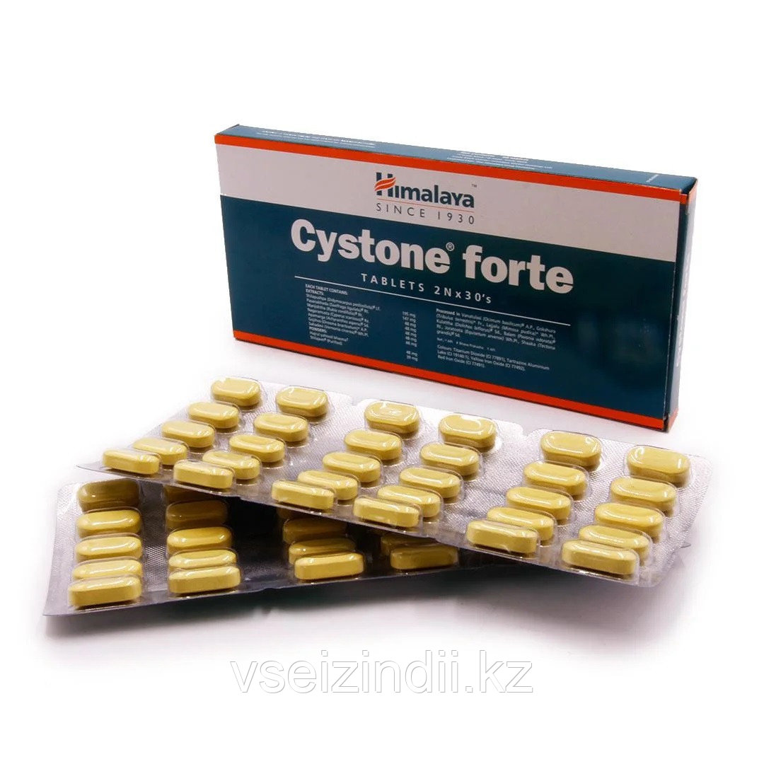 Цистон Форте, для лечения мочеполовой системы, Гималаи (Cystone Forte, Himalaya), 60 таблеток