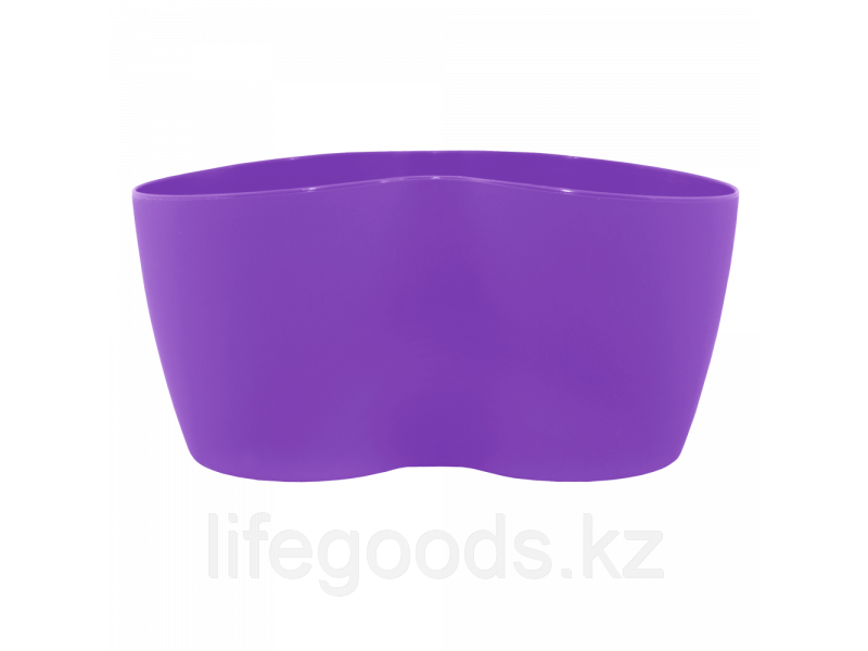 Вазон "Кактусник" на 2 растения (т.сиреневый) 110407101