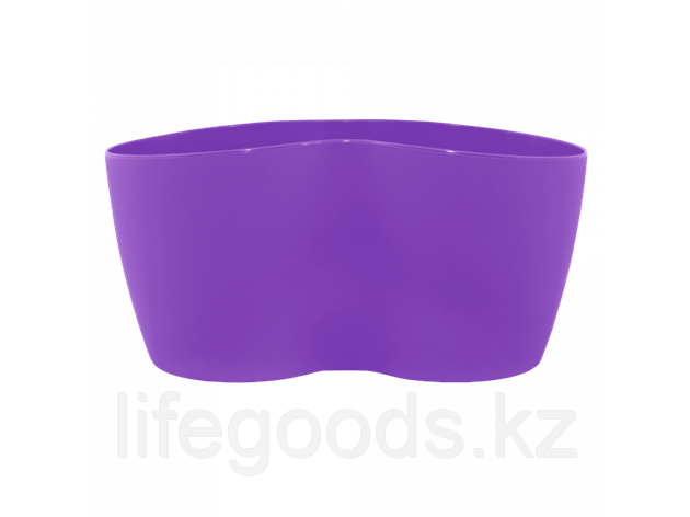 Вазон "Кактусник" на 2 растения (т.сиреневый) 110407101, фото 1