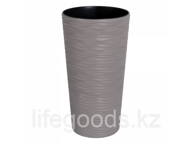 Вазон "Фьюжн" d16*30см. (какао), фото 2