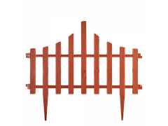Набор Ограждение для газона "Заборчик" (терракот) 101201847
