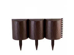 Набор Ограждение для газона "Пеньок" (т.корич.) 101201736