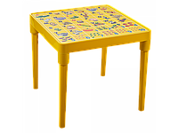 Стол детский "Азбука английская" (т.жёлтый) 151111011