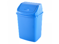 Ведро для мусора 5л. (голубое) 101202207