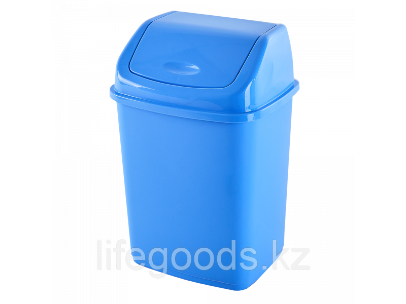 Ведро для мусора 5л. (голубое) 101202207 - фото 1 - id-p74059282