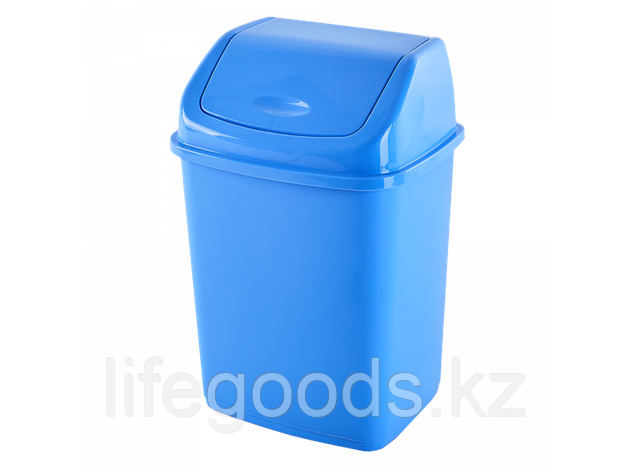 Ведро для мусора  5л. (голубое) 101202207, фото 2
