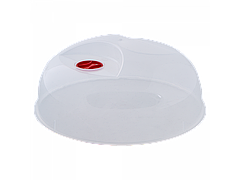 Крышка для посуды микроволновой печи d30см. (прозрачная) 180925016