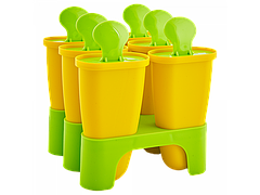 Формы для мороженого с подставкой (т.жёлтые/оливковые) 130710053