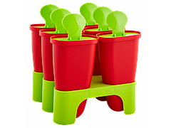 Формы для мороженого с подставкой (красный бархат/оливковые) 140500118