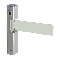 Турникет-калитка SBT1011S с контроллером и считывателем RFID карт