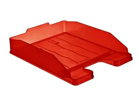 Лоток горизонтальный СТАММ "ЭКСПЕРТ" темно-красный "Вишня"