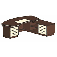 Письменный стол И341 П/Л