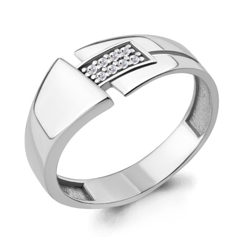 Серебряное кольцо Aquamarine 64610А.5
