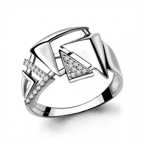 Кольцо из серебра Aquamarine 64858А.5
