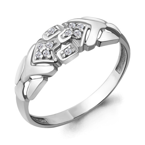 Кольцо из серебра Aquamarine 64620А.5