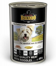 512515 Belcando Best Quality meat with noodle, Белькандо влажный корм для собак с телятиной и макаронами,400гр