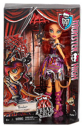 Кукла Монстр Хай Торалей Страйп , Monster High Freak du Chic  - Toralei