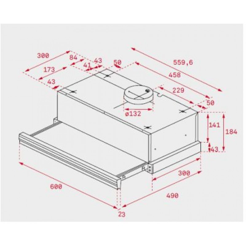 Вытяжка TEKA (CNL 6400 Stainless Steel) серебристый - фото 2 - id-p74071224