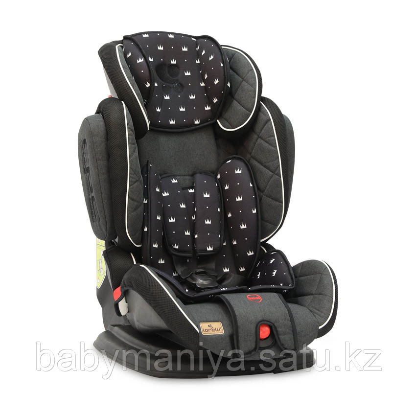 Автокресло Lorelli Magic Premium 9-36 кг Черный / Black Crowns 2013