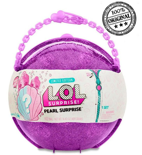 LOL Pearl Surprise - Большой шар, Розовая Жемчужина (Оригинал), ЛОЛ Сюрприз