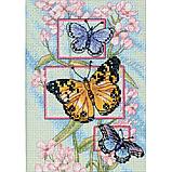 65022 Dimensions Набор для вышивания нитками  Бутоны и бабочки, фото 2