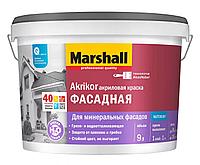 Матовая водно-дисперсионная (латексная) краска для наружных работ Marshall Aкrikor