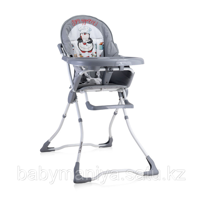 Стульчик для кормления Lorelli Marcel Серый / Grey Penguin 2036
