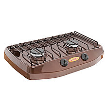 Плитка газовая GEFEST ПГ-700-02 (двухконфорочная), коричневая