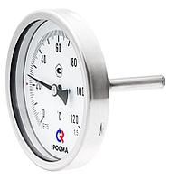 Термометры Росма Тип БТ, серия 220, БТ-51.220, БТ-71.220 Термометры коррозионностойкие (осевое присоединение)